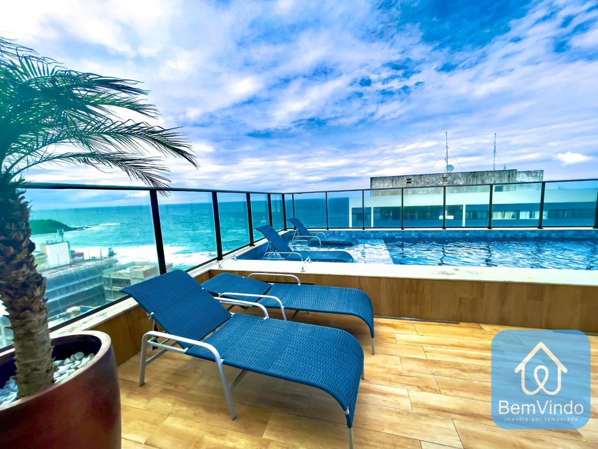 Apartamento Luxuoso Ao Lado Do Farol Da Barra Salvador de Bahía Exterior foto