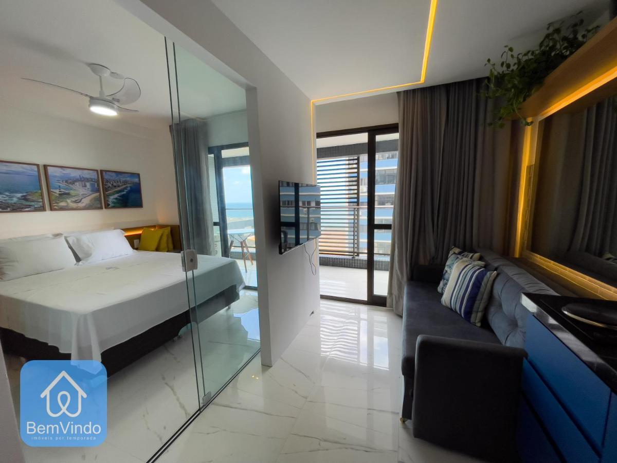 Apartamento Luxuoso Ao Lado Do Farol Da Barra Salvador de Bahía Exterior foto